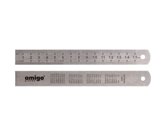 Измерительная линейка AMIGO 150 мм 75015 