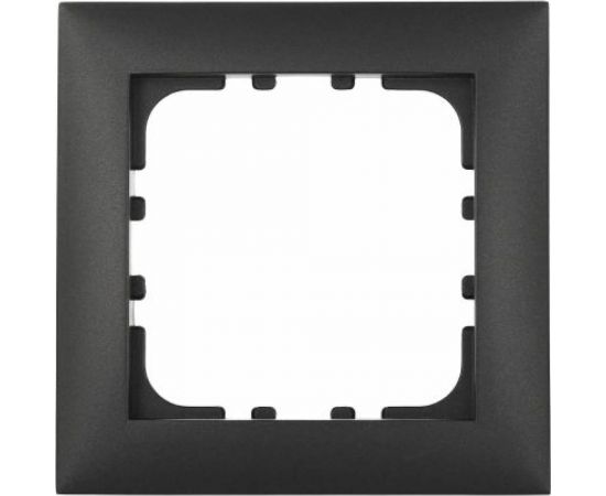 1-постовая рамка LK Studio черный бархат 864108-1 