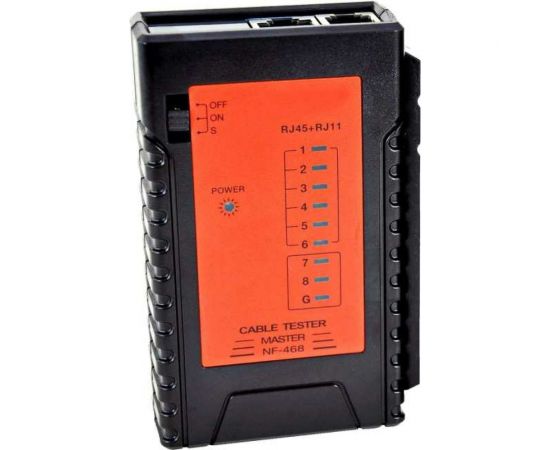 Тестер кабеля Netlink NF-468 (RJ-45 + RJ-11) 00000000016 
