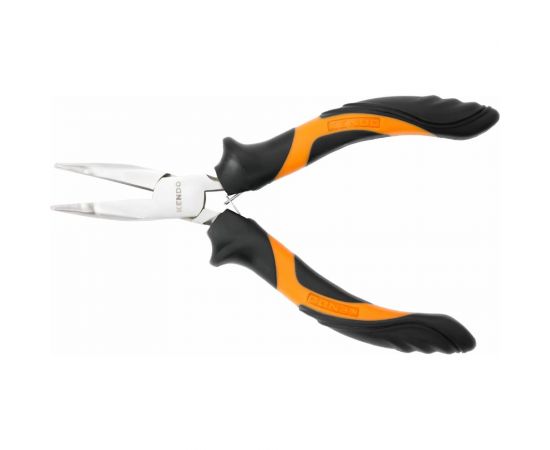 Длинногубцы мини KENDO изогнутые 10904 