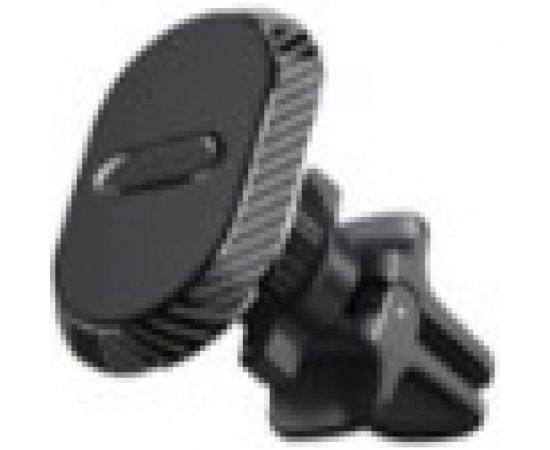 Держатель-прищепка для телефона в дефлектор Airline с гайкой, магнитный, овальный, регулируемый AEAG007 