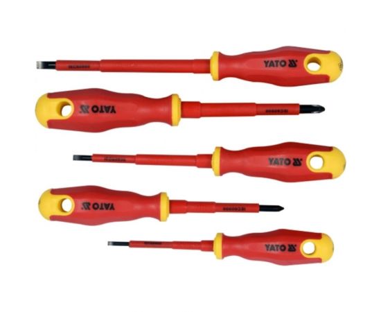 Набор диэлектрических отверток YATO 5 шт YT-2827 