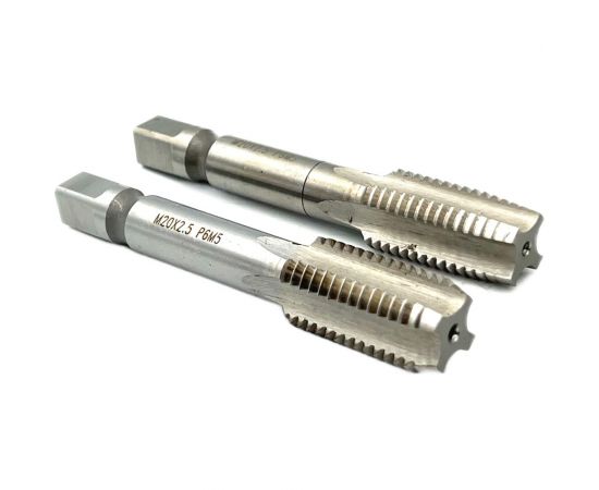 Метчик TORNERI М20х2.5 комплект из 2-х штук Р6М5 028390 – изображение 2