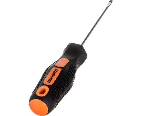 Шлицевая отвертка TDM серия Алмаз двухкомпонентная, CR-V, SL3.0x100 SQ1006-1002 – изображение 2