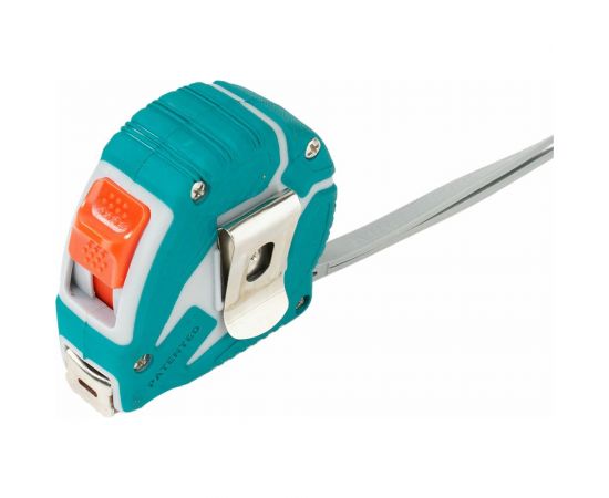 Рулетка TOTAL 5 м, 19 мм, обрезиненный корпус TмT126051м – изображение 2