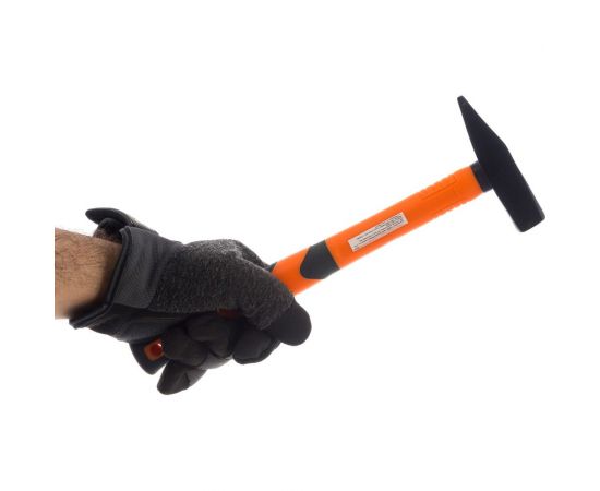 Слесарный молоток KENDO фиберглассовая рукоятка 300 гр 25203 – изображение 2