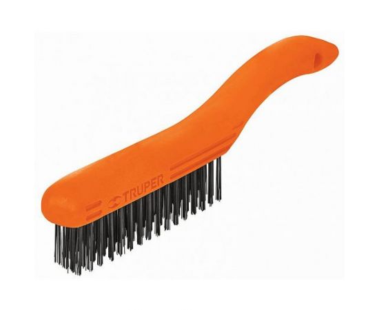 Щетка c щетиной из углеродистой стали TRUPER 265х32 мм 11559 – изображение 2