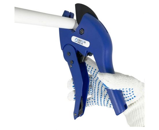 Ножницы-труборез Vavilon Aqua для резки пластиковых труб 16-42мм, полуавтомат VA/Type-1 – изображение 3