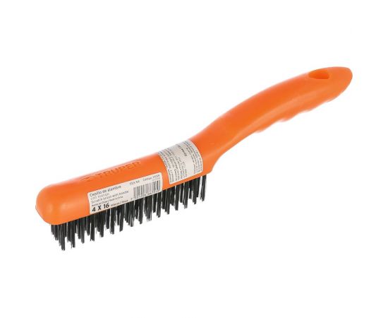 Щетка c щетиной из углеродистой стали TRUPER 265х32 мм 11559 – изображение 3