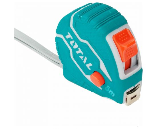 Рулетка TOTAL 5 м, 19 мм, обрезиненный корпус TмT126051м – изображение 3