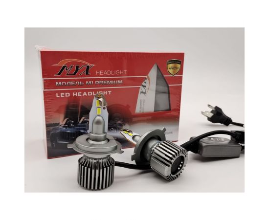 Светодиодные автолампы MYX Light M1 Premium H4, 2 шт. в упаковке 1M104 – изображение 3
