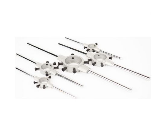 Набор ручных метчиков и плашек GSR M3-M12 DIN 352/223 HSSG 45 предметов 00708080 – изображение 4