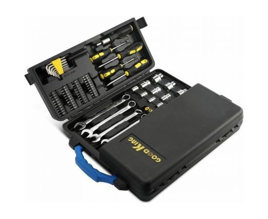 Набор инструментов для автомобиля GOODKING 1/4"" 1/2"" трещотка, 110 предметов M-10110 – изображение 4