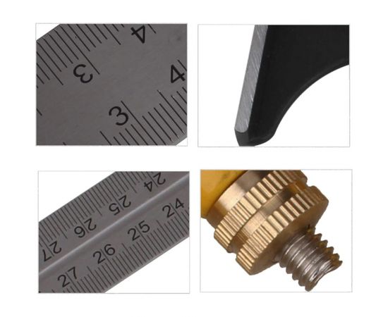 Мультифункциональный столярный угольник WOODWORK метрический, 300 мм MAR-300 – изображение 5