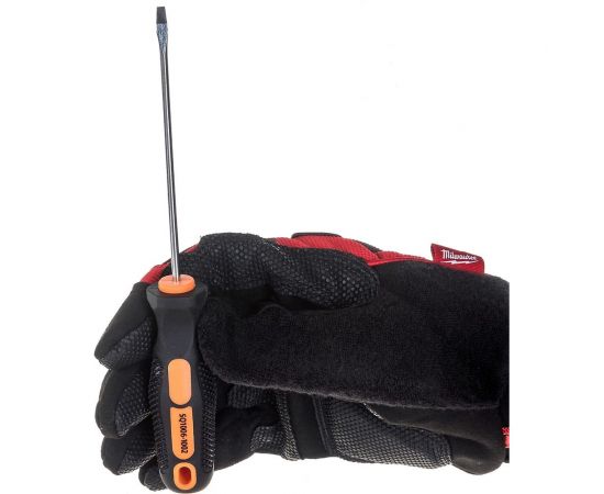 Шлицевая отвертка TDM серия Алмаз двухкомпонентная, CR-V, SL3.0x100 SQ1006-1002 – изображение 5