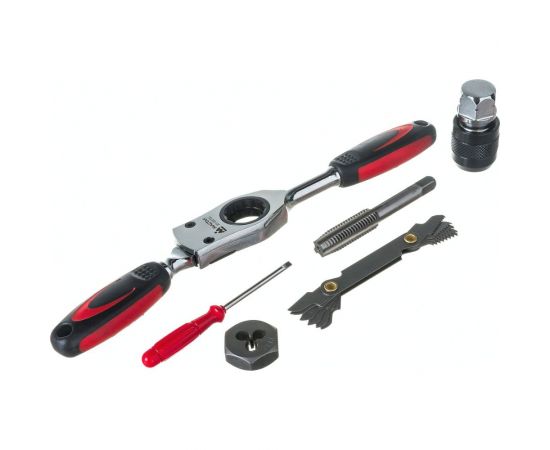 Набор метчиков и плашек SK-5 M3-M12, кейс, 75шт МАСТАК 351-00075C – изображение 5