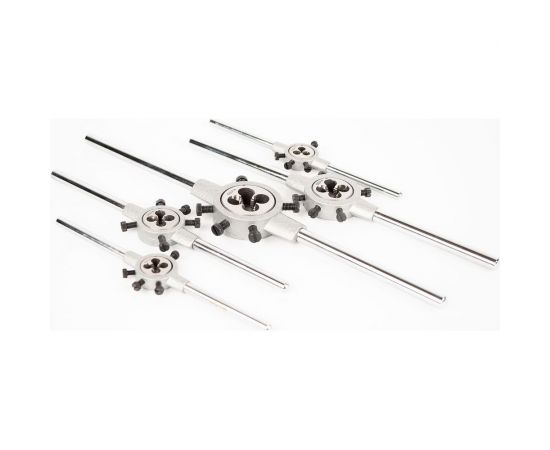 Набор ручных метчиков и плашек GSR M3-M12 DIN 352/223 HSSG 45 предметов 00708080 – изображение 5