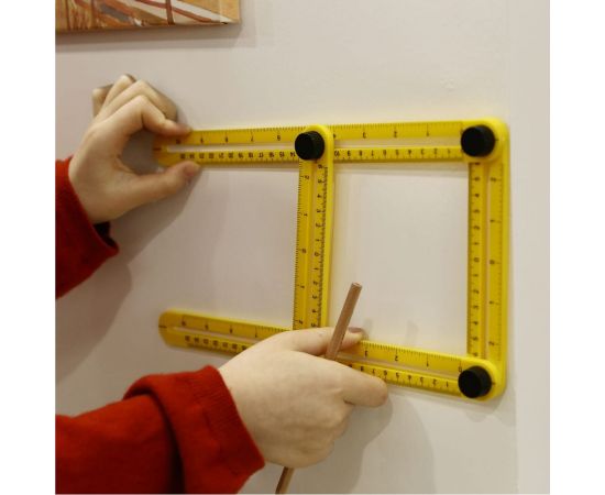 Складная линейка для измерения углов DEKO 25/12 см DKM25-12041-0223 – изображение 6