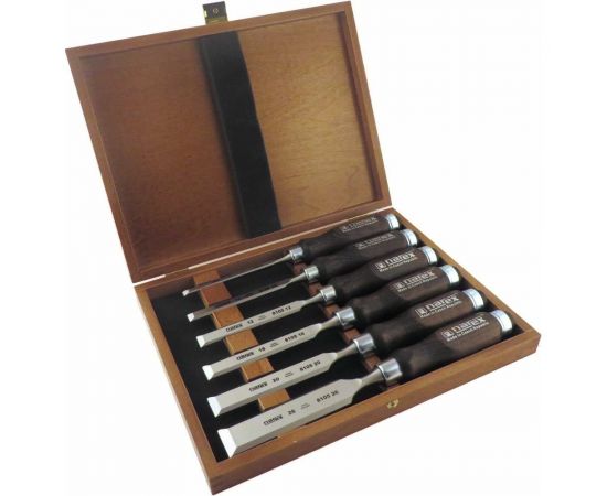 Набор из 6 плоских стамесок Narex Wood Line Profi (светлые) 853055 – изображение 6