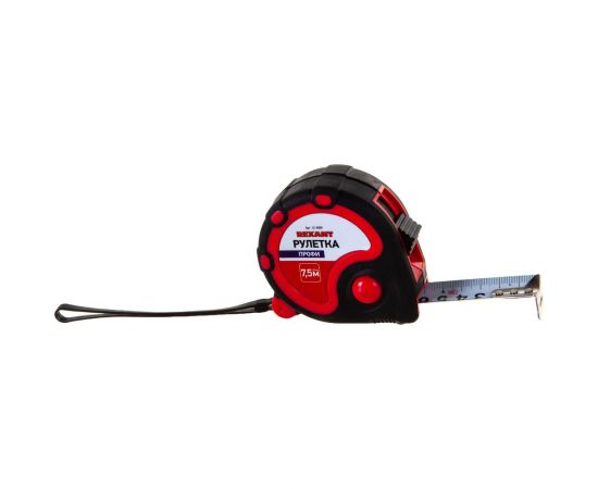 Рулетка REXANT Профи прорезиненный корпус 7,5 м х 25 мм 12-9009 – изображение 10