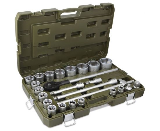 Набор головок и принадлежностей Дело Техники 3/4, 25 предметов 630725 