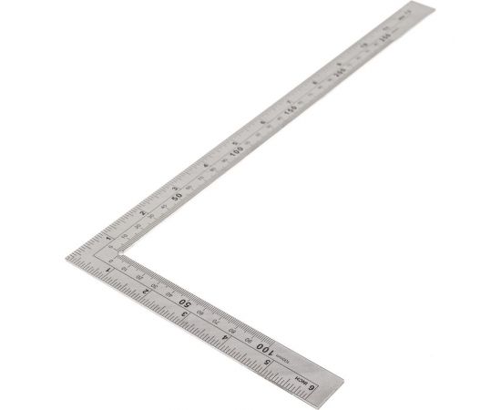 Угольник из нержавеющей стали HARDEN 150x300 мм 580728 