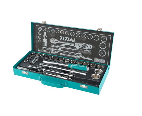 Набор инструмента TOTAL 1/2 24 предмета THT141253 