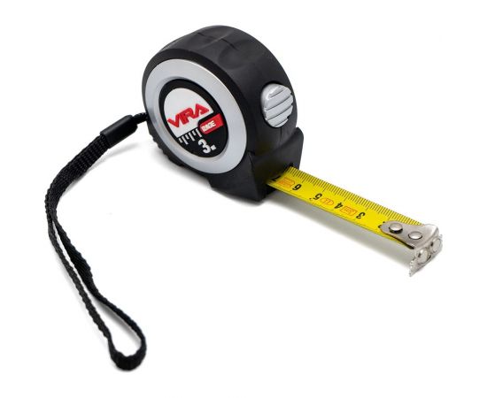 Измерительная рулетка Vira RAGE 3 м с магнитным зацепом 100047 