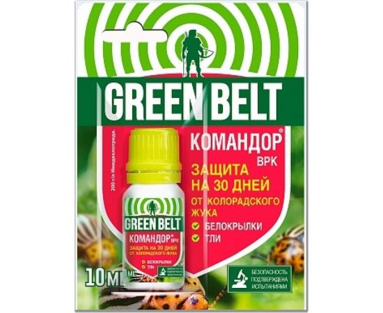 Средство от насекомых-вредителей флакон Грин Бэлт Командор 10 мл 01-530 