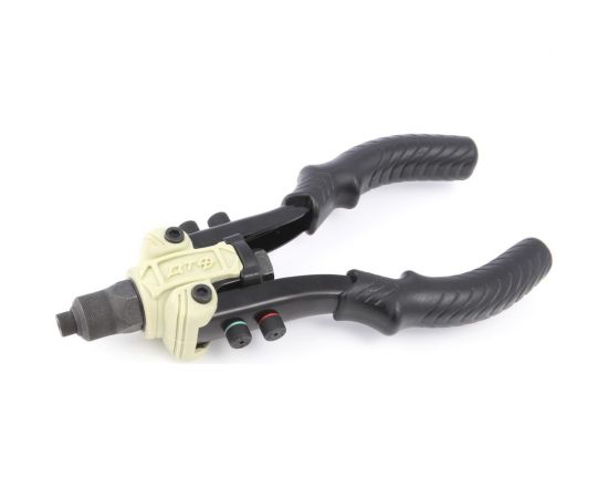 Универсальный двуручный заклёпочник для вытяжных и резьбовых заклёпок Дело Техники 458363 