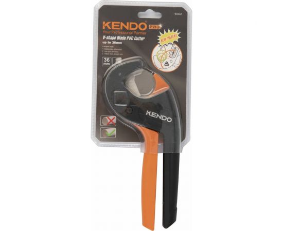 Резак для ПВХ KENDO с V-лезвием до 36 мм 50332 – изображение 2