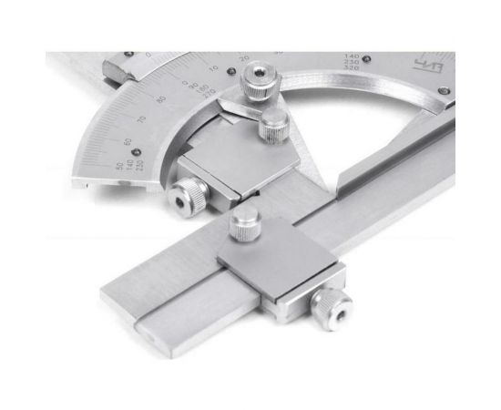 Угломер с нониусом ЧИЗ 0-320 2 45741 – изображение 2