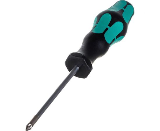 Крестовая отвёртка WERA 355 PZ SB PZ1x80 мм, на подвесе WE-100056 – изображение 2