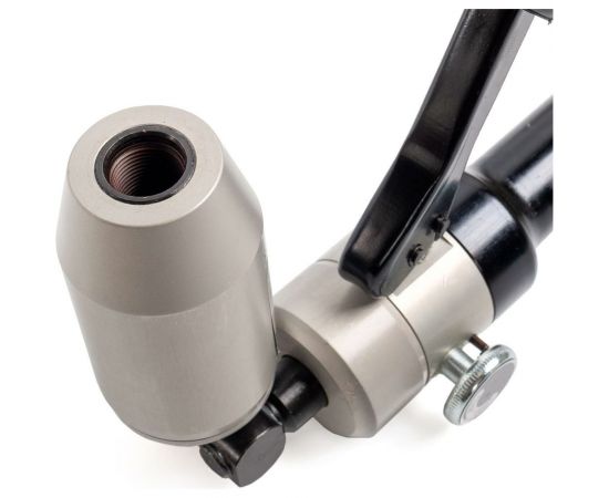 Поворотный гидравлический ручной пресс для пробивки отверстий КВТ ПГРОп-60А 66536 – изображение 2