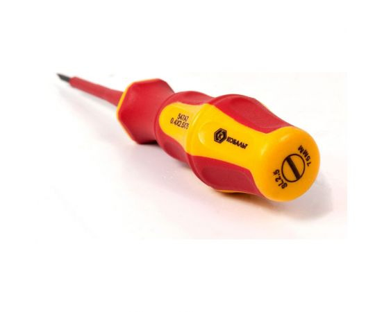 Отвертка Ultra Grip SL 2,5 х 75 мм CR-V КОБАЛЬТ 646-430 – изображение 2