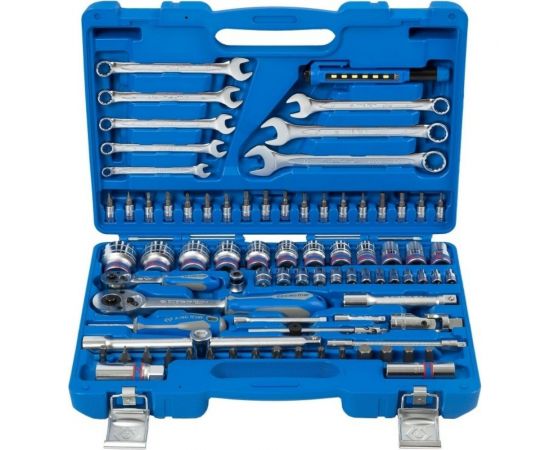 Универсальный набор инструментов KING TONY 83 предмета 7582MR – изображение 2