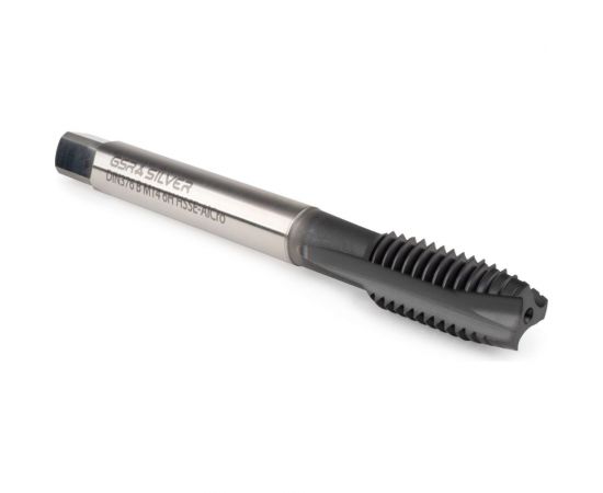 Машинный метчик GSR DIN371 B HSSE-AlCro M6 Silver B09012190 – изображение 2