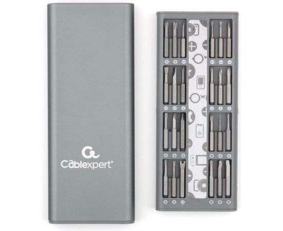 Отвертка с набором бит Cablexpert, 49 предметов TK-SD-08R – изображение 3