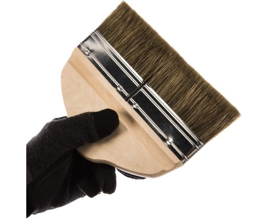 Паркетная кисть Лазурный берег смешанная щетина, Orel D5 200мм КЛ-200-D5 – изображение 3