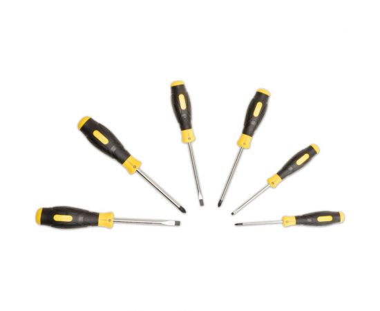 Набор отверток SHTOK 6 шт. блистер 09902 – изображение 3