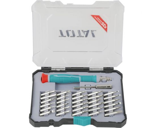 Отвертка с битами TOTAL для точных работ 32 шт TACSD30326 – изображение 3