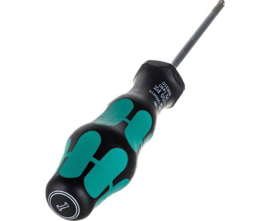 Крестовая отвёртка WERA 355 PZ SB PZ1x80 мм, на подвесе WE-100056 – изображение 3