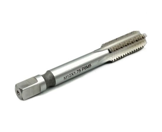 Машинно-ручной метчик TORNERI М12х1.75 Р6М5 для глухих отверстий 028758 – изображение 3