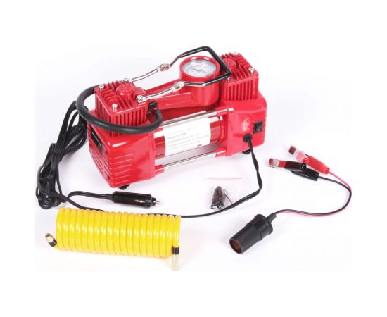 Автомобильный компрессор Dreamcar DK-60LV2 Original 2-х поршневой с набором для ремонта шин DC-000-0845093 – изображение 3