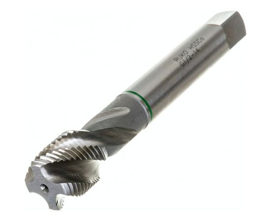 Машинный метчик Ruko G 1/2-14 HSSE 263012E – изображение 3