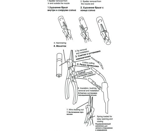 Сварочные плоскогубцы СВАРТОН UPS07 – изображение 3