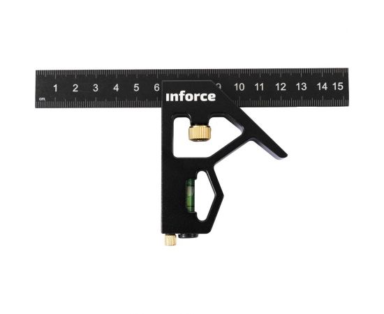 Угольник с уровнем Inforce 150 мм 06-11-77 – изображение 3