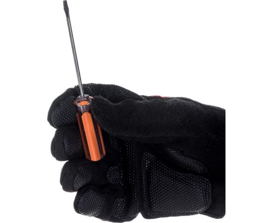 Шлицевая отвертка TDM прозрачная рукоятка, углеродистая сталь, тип SL3.0x75 мм, серия Гранит SQ1006-2001 – изображение 4