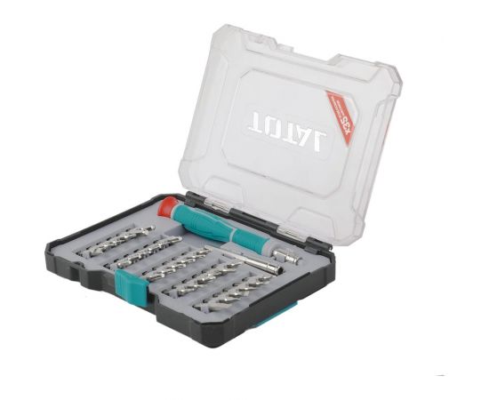 Отвертка с битами TOTAL для точных работ 32 шт TACSD30326 – изображение 4