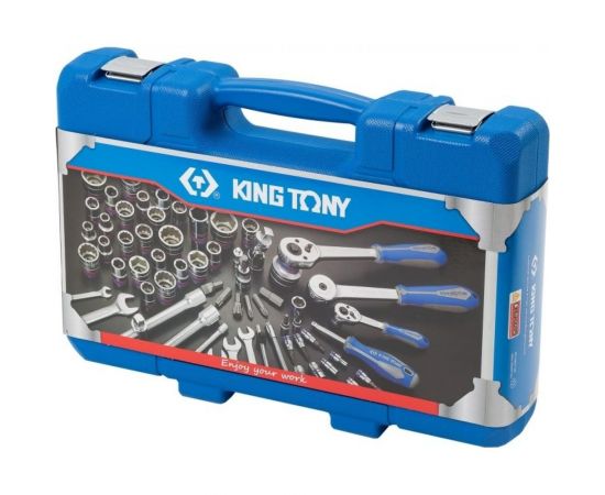 Универсальный набор инструментов KING TONY 83 предмета 7582MR – изображение 4